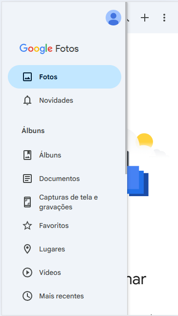 Google Photos interface