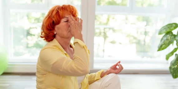 Developing Nonjudgmental Awareness With Meditation for Seniors